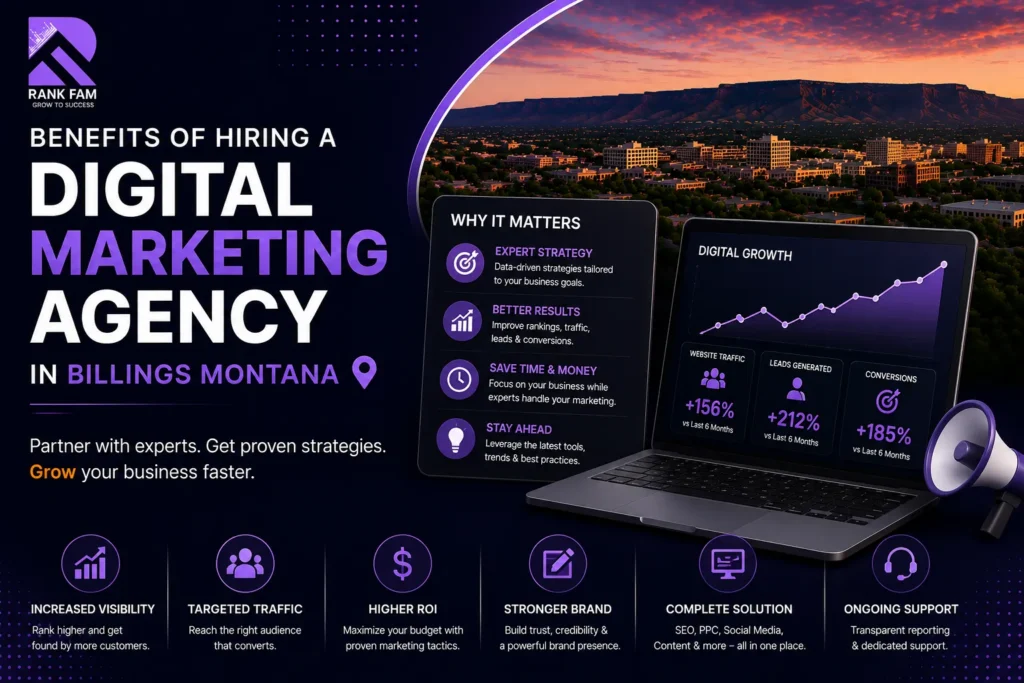 Benefits of Hiring a Digital Marketing Agency in Billings Montana