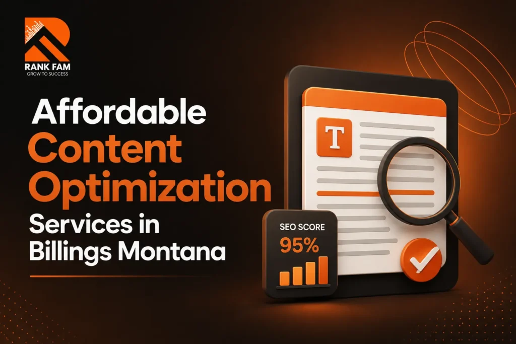 Affordable Content Optimization Services in Billings Montana