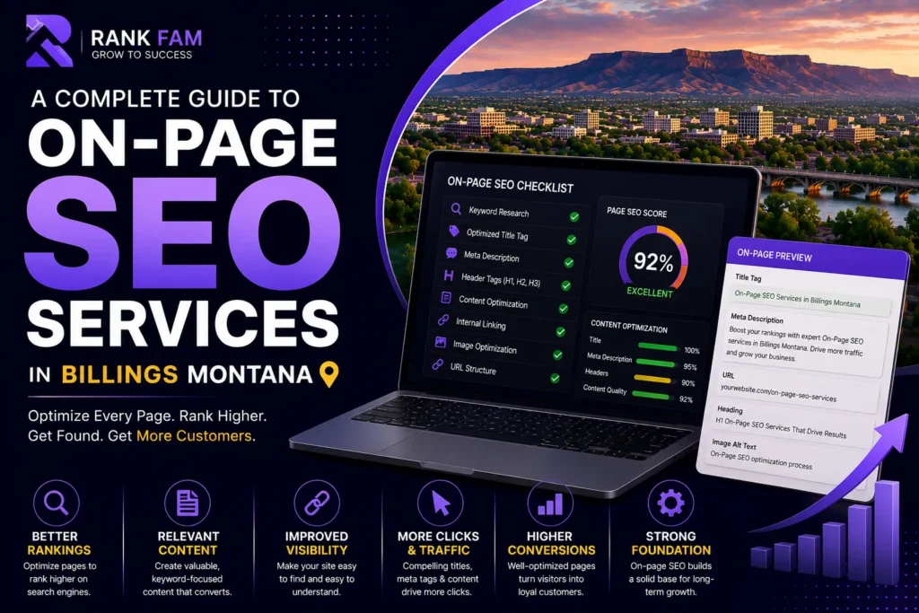 A Complete Guide to On-Page SEO Services in Billings Montana