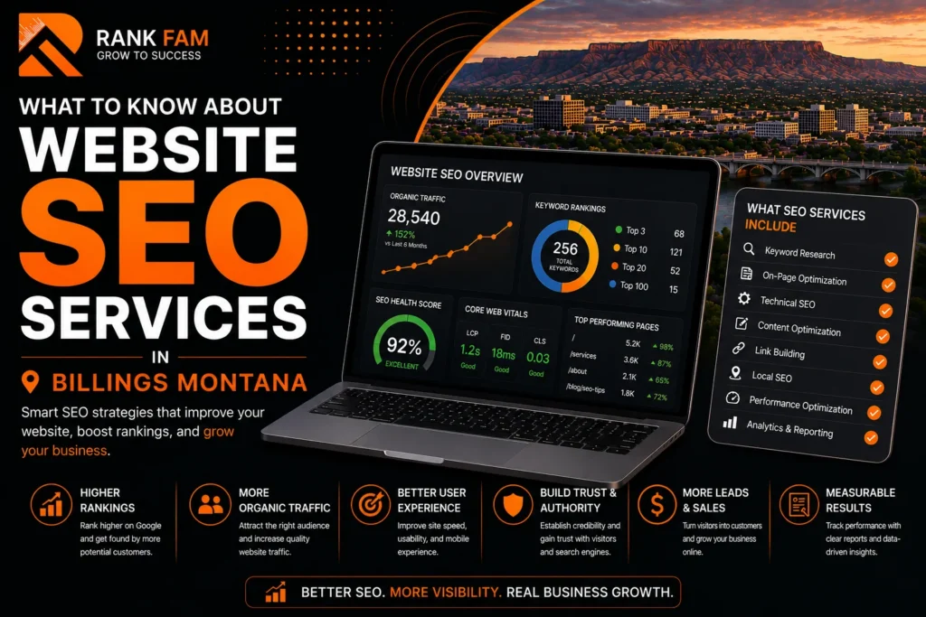 What to Know About Website SEO Services in Billings Montana