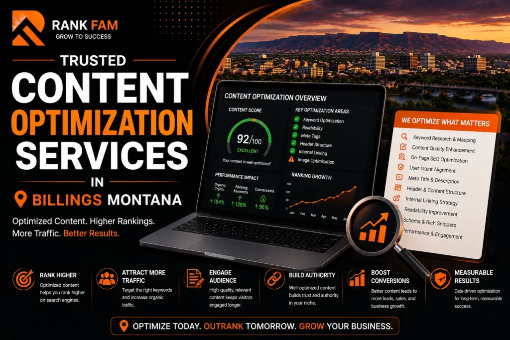 Trusted Content Optimization Services in Billings Montana