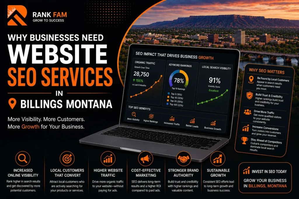 Why Businesses Need Website SEO Services in Billings Montana