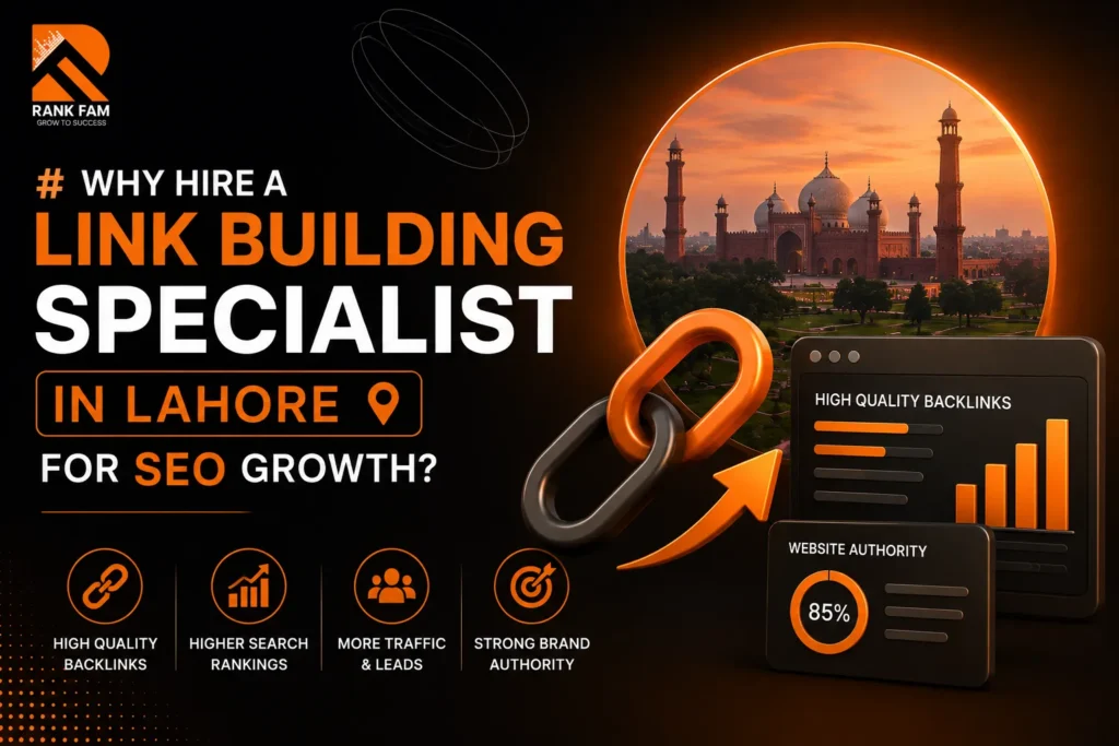 Why Hire a Link Building Specialist in Lahore for SEO Growth?