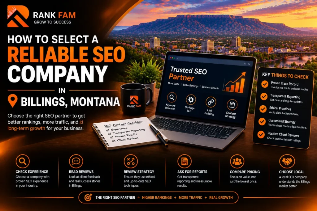 How to Select a Reliable SEO Company in Billings, Montana