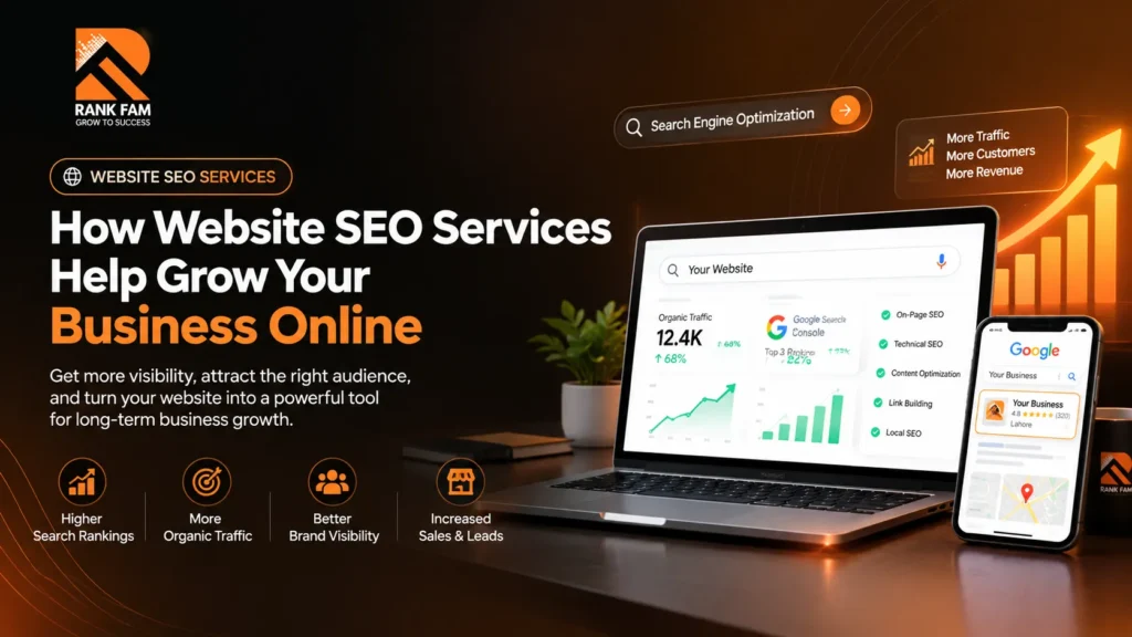 How Website SEO Services Help Grow Your Business Online