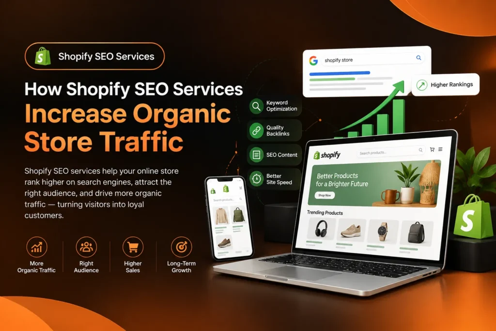 How Shopify SEO Services Increase Organic Store Traffic
