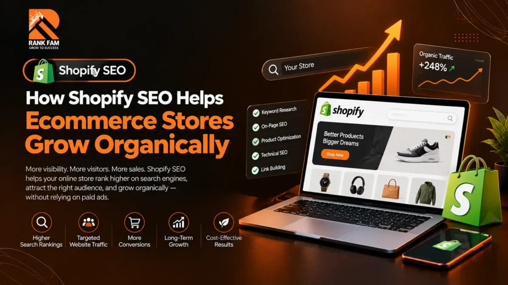 How Shopify SEO Helps Ecommerce Stores Grow Organically