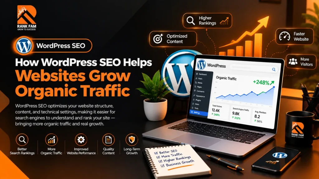 How WordPress SEO Services Help Websites Grow Organic Traffic