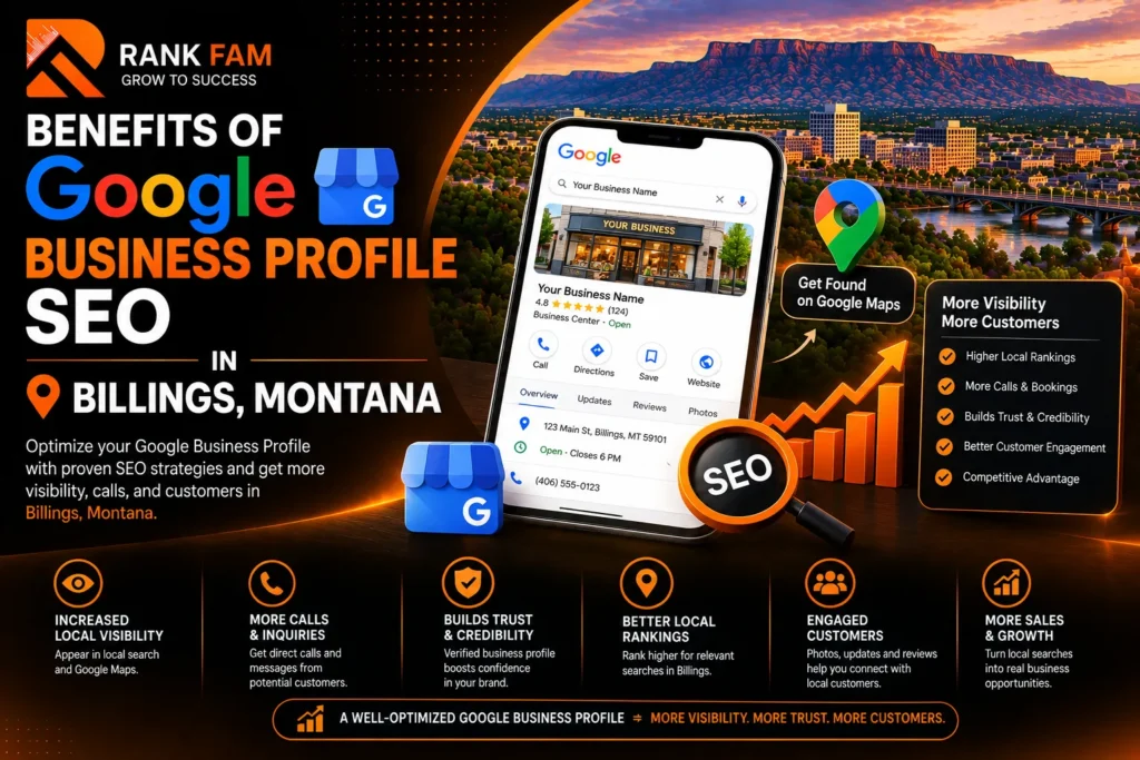 Benefits of Google Business Profile SEO in Billings Montana