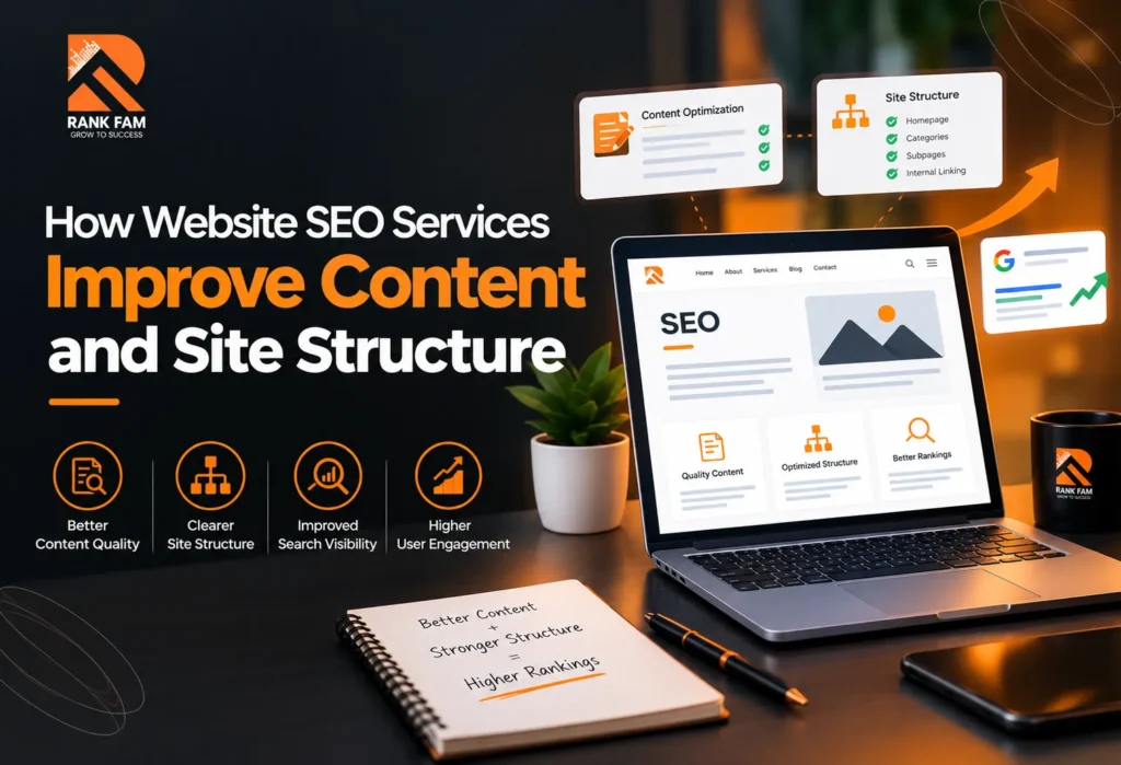 How Website SEO Services Improve Content and Site Structure