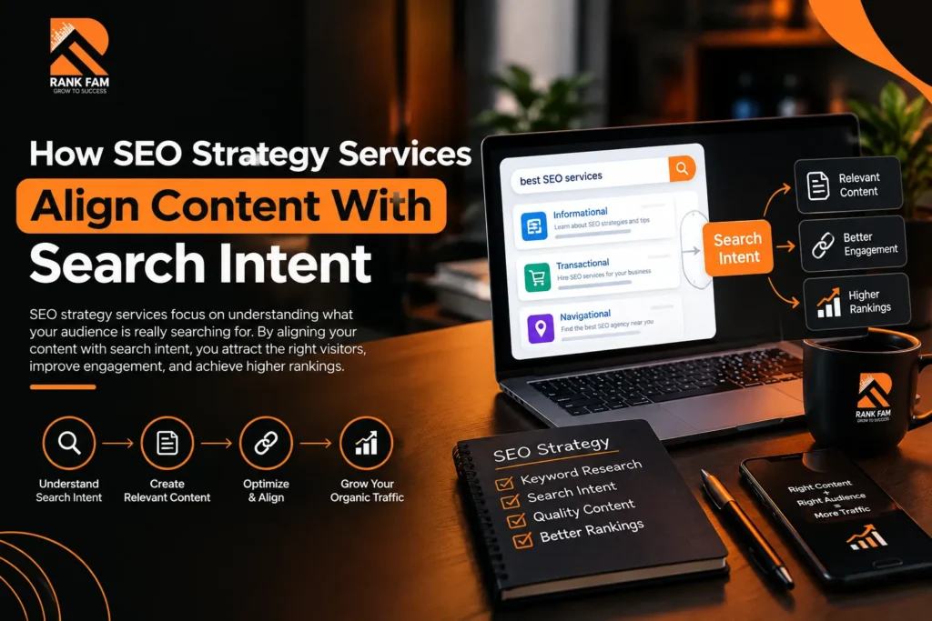 How SEO Strategy Services Align Content With Search Intent