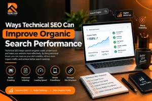Technical SEO improving organic search performance