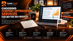 Content optimization services improving SEO results