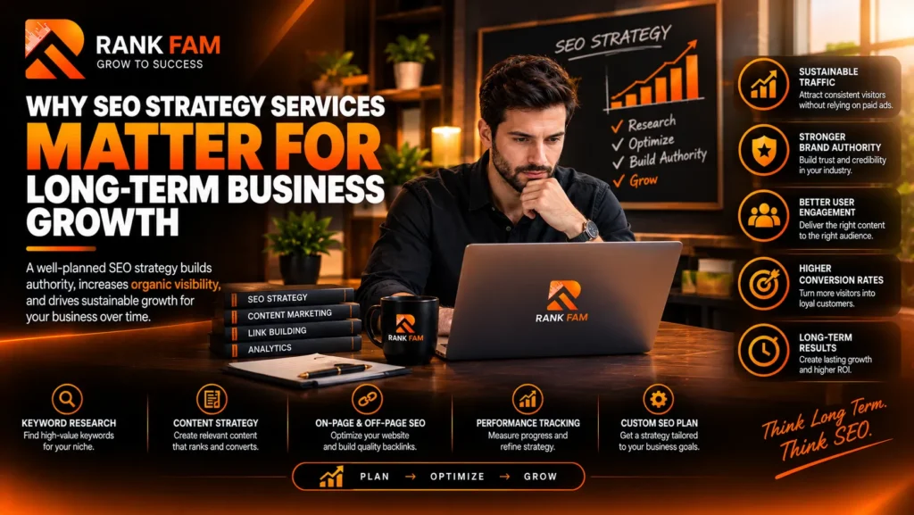 SEO strategy services for long-term business growth