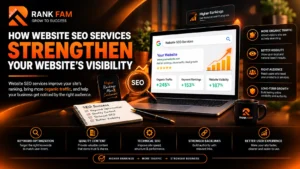 Website SEO services strengthening website search visibility