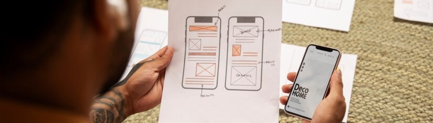 Mobile app development team building custom Android and iOS applications